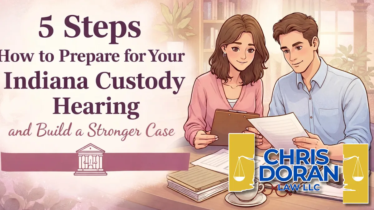 5 Steps How to Prepare for Your Indiana Custody Hearing and Build a Stronger Case