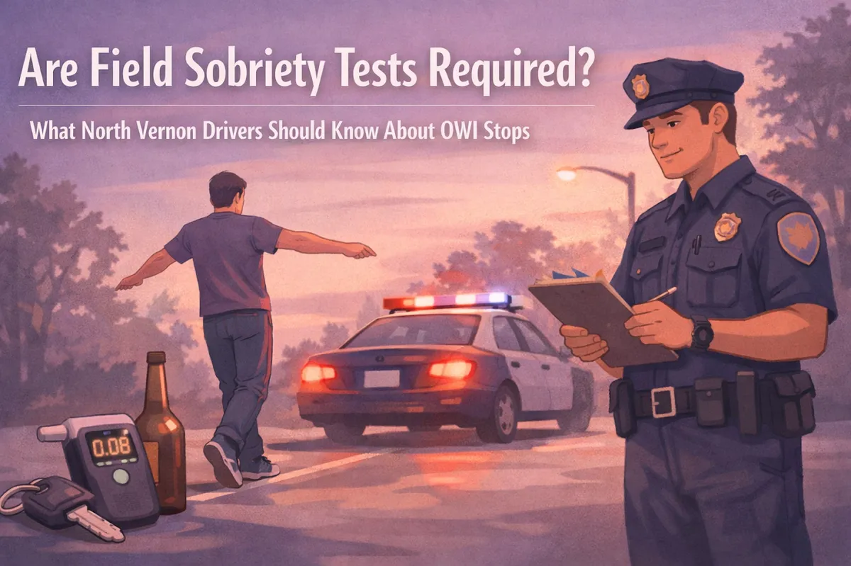 Are Field Sobriety Tests Required? What North Vernon Drivers Should Know About OWI Stops