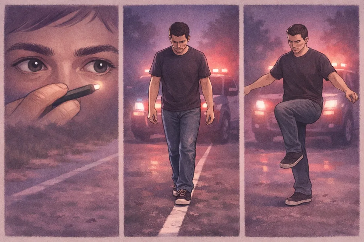 Three standard field sobriety tests used during OWI stops in Indiana
