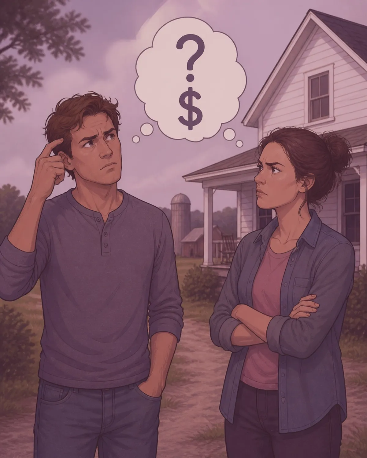 A landlord and tenant in a dispute over rent and rules