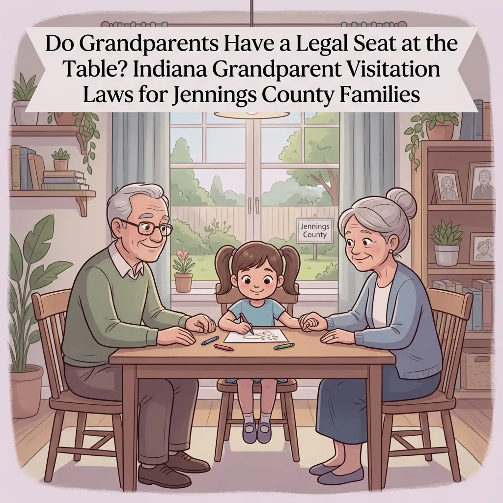 Do Grandparents Have a Legal Seat at the Table? Indiana Grandparent Visitation Laws for Jennings County Families