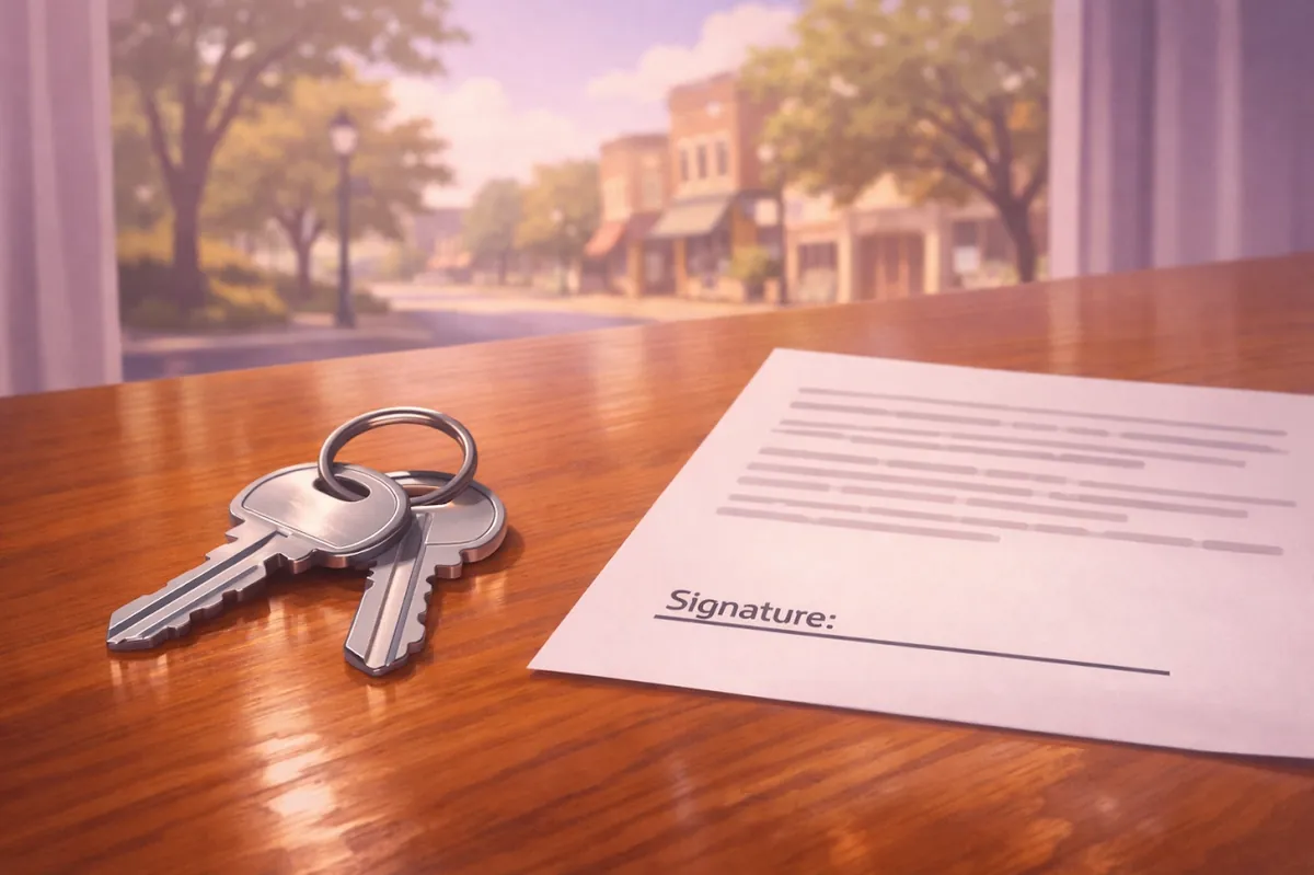 House keys and a Transfer on Death deed for property owners looking for a lawyer in Jennings County