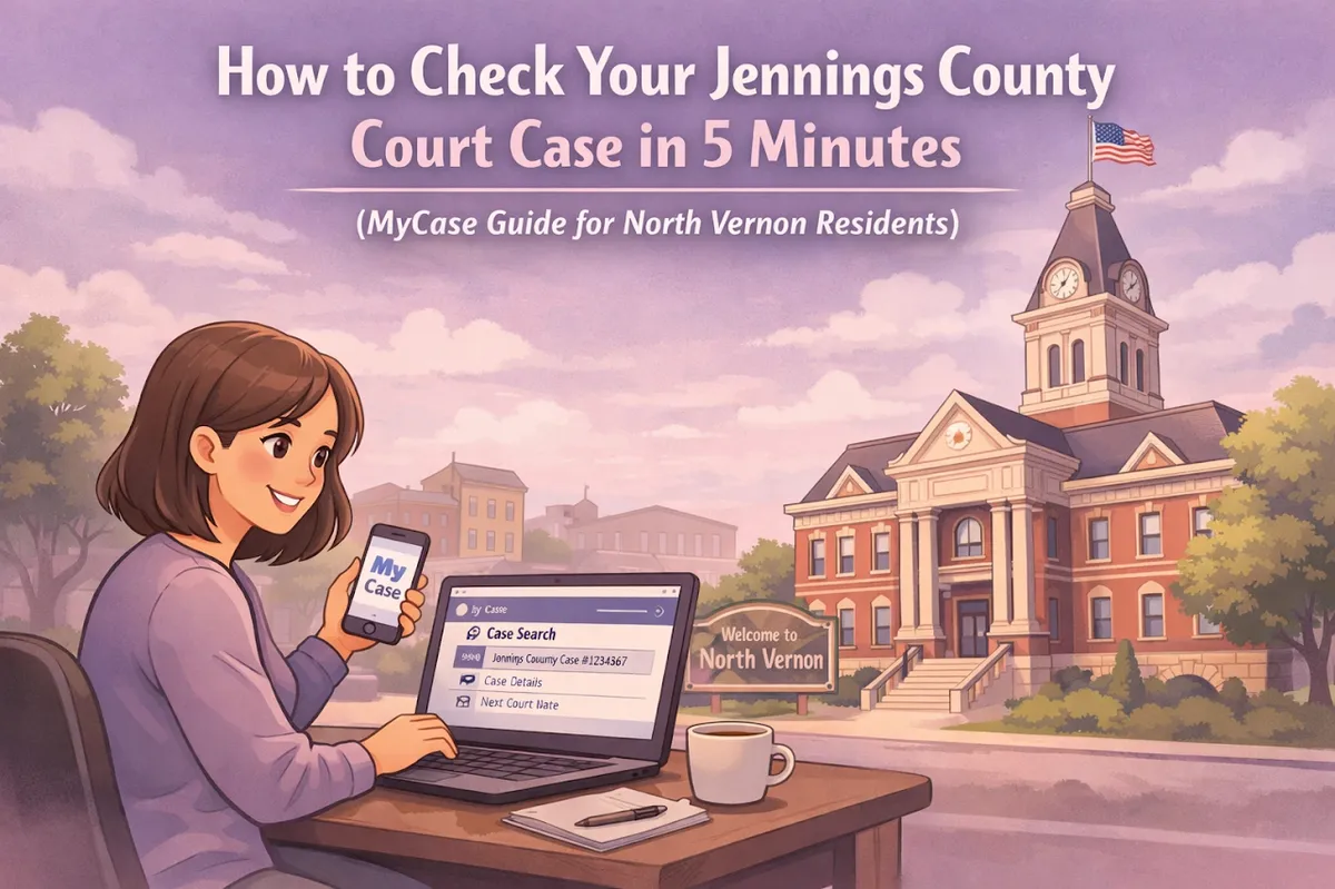 How to Check Your Jennings County Court Case in 5 Minutes (MyCase Guide for North Vernon Residents)