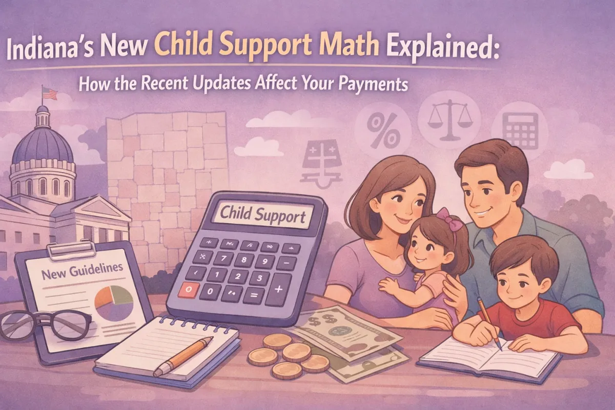 Indiana's New Child Support Math Explained: How the Recent Updates Affect Your Payments