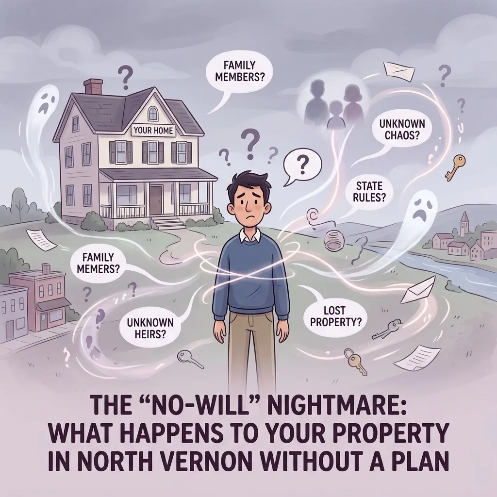 The No-Will Nightmare: What Happens to Your Property in North Vernon Without a Plan