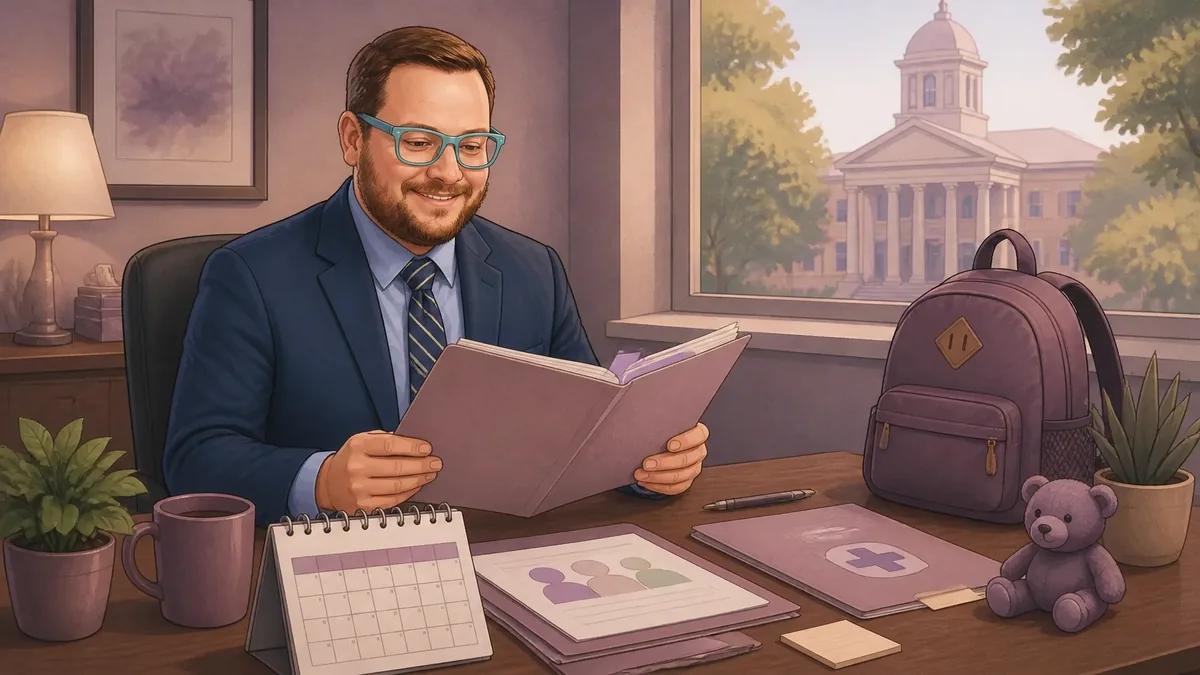A Guardian ad Litem reviews family records and child-focused information before making a recommendation