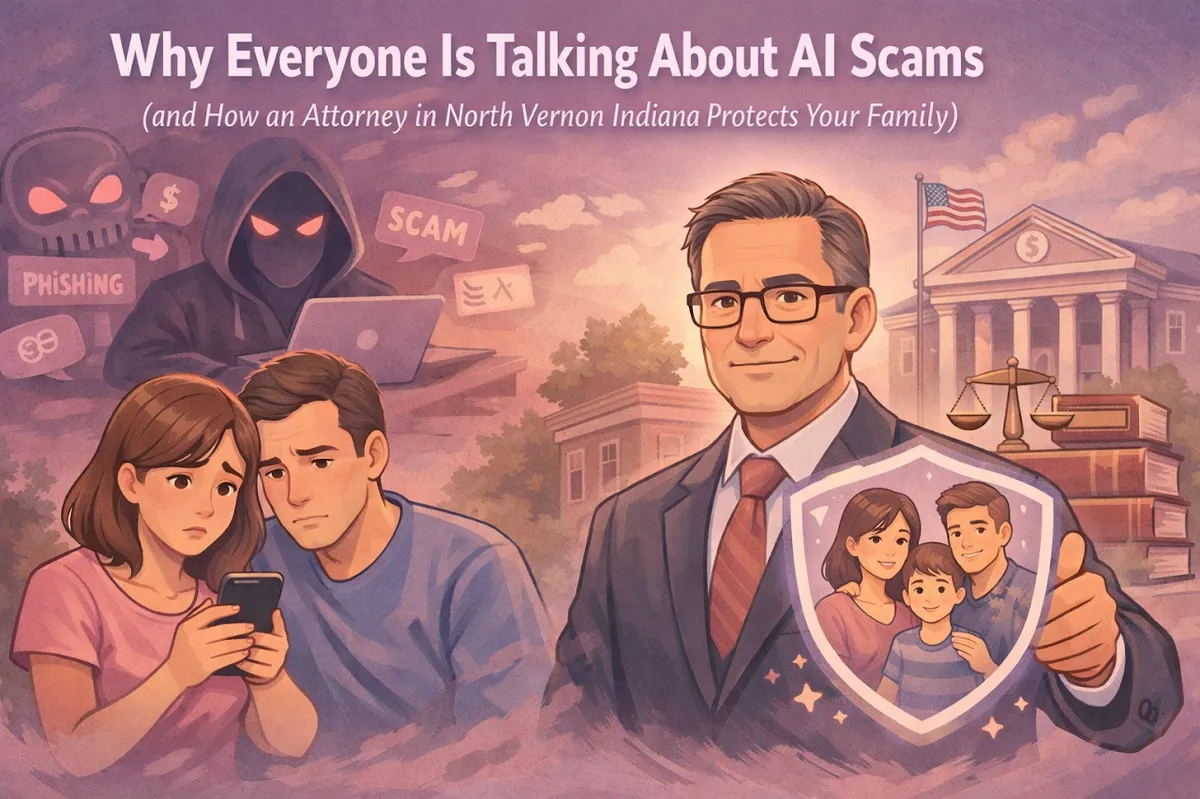 Why Everyone Is Talking About AI Scams (and How an Attorney in Vernon, Indiana Protects Your Family)